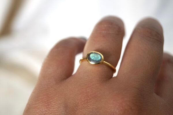 Anillo Labradorita
