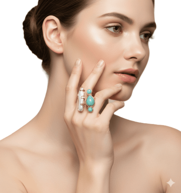 Anillo Alba Amazonita