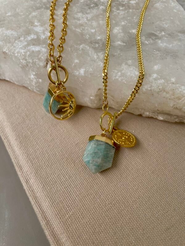 Collar Péndulo Amazonita