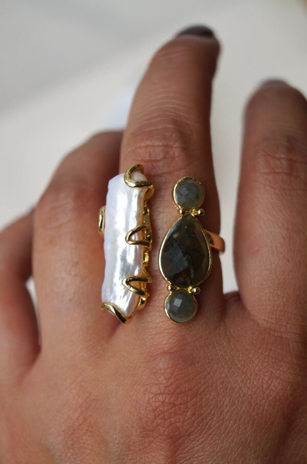 Anillo Alba Labradorita