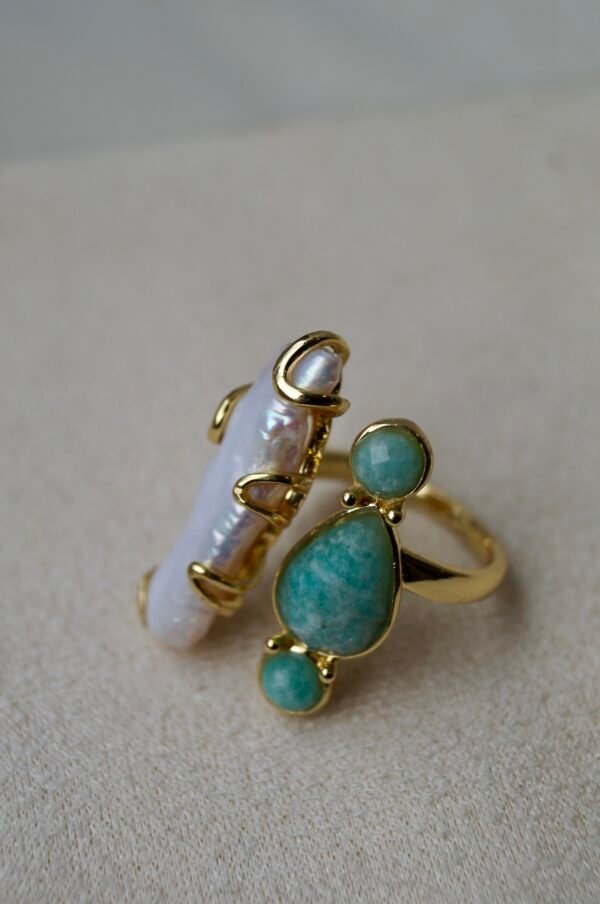 Anillo Alba Amazonita