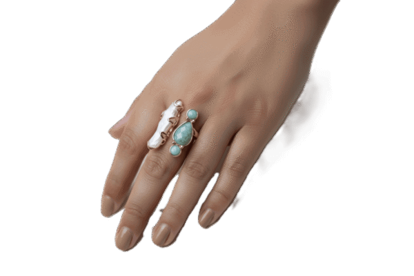 Anillo Alba Amazonita