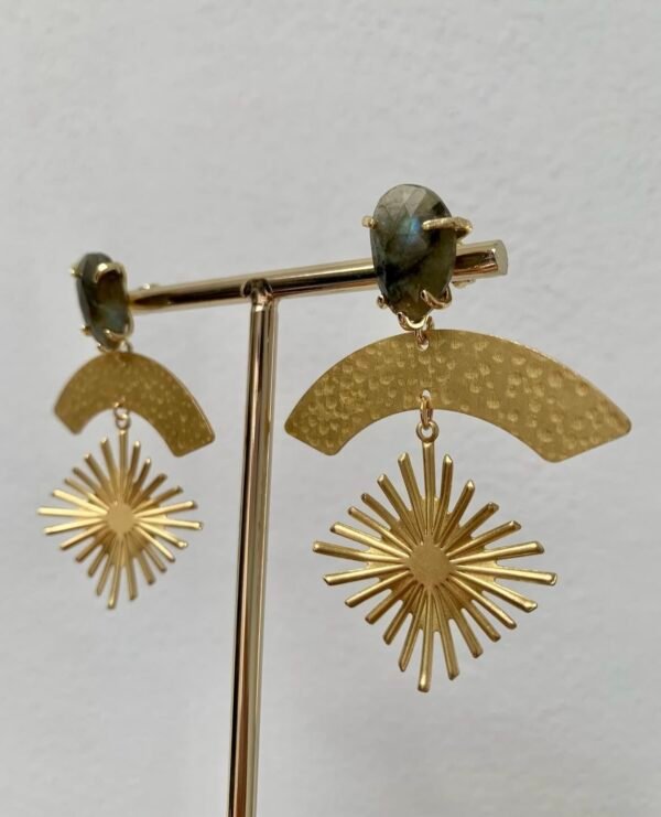 Aretes Eclipse Labradorita