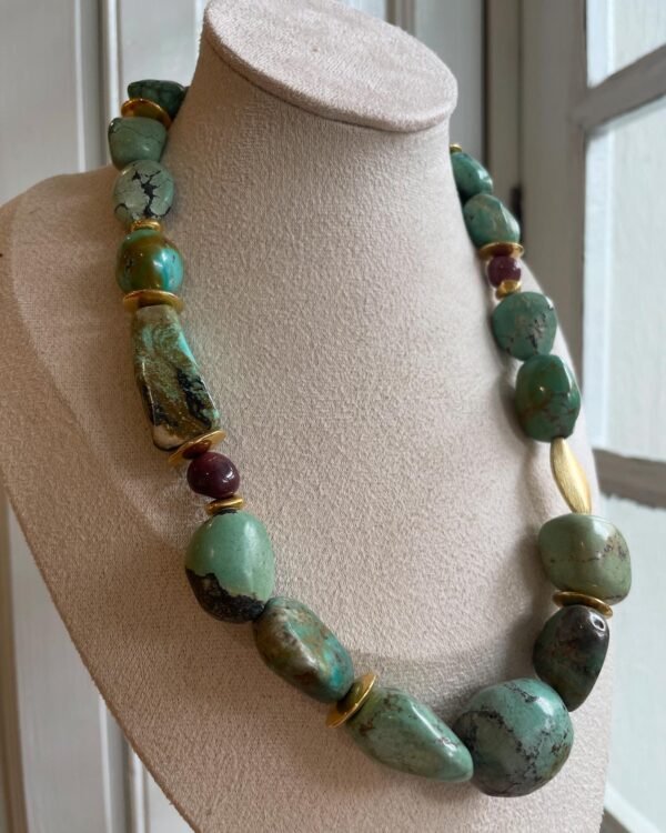 Collar Boho Turquesa