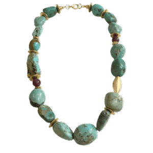 Collar Boho Turquesa